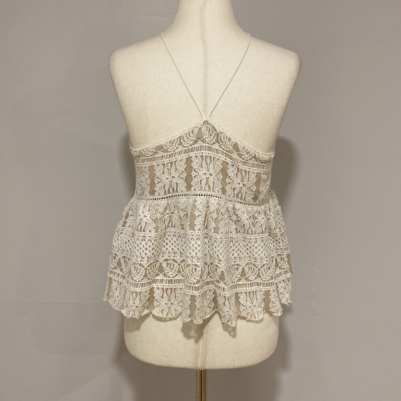 All Saints Natalia Peplum Tank Top - Picture 5 of 7